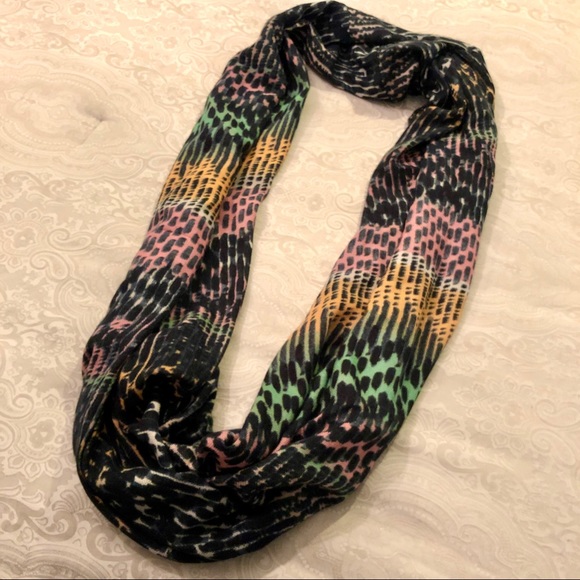 Silence + Noise Multicolor Infinity Scarf - Picture 1 of 6